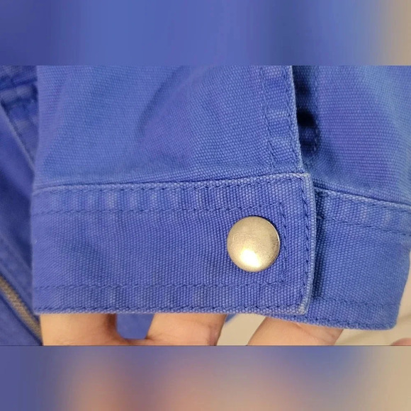 Ruby Rd. Petite Cropped Blue Jacket Size 8P - Picture 13 of 13